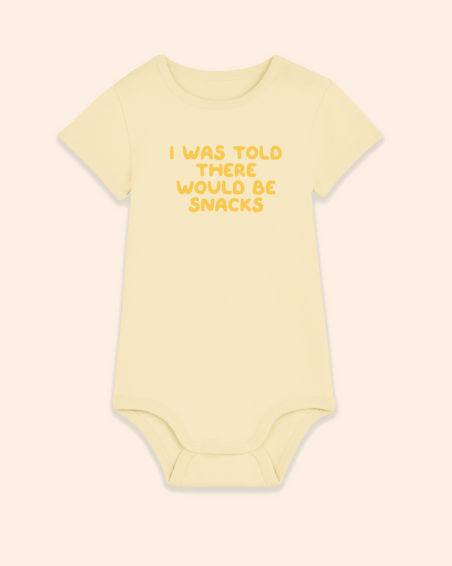 Baby Bodysuit | I Was Told There Would Be Snacks