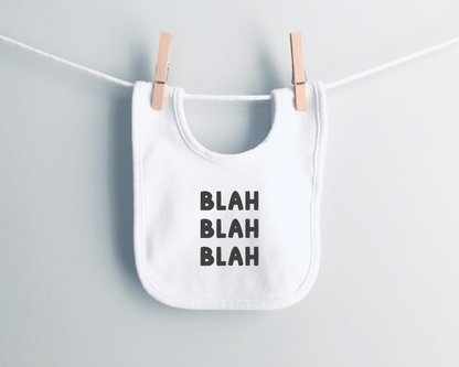 Baby Bib | Blah Blah Blah