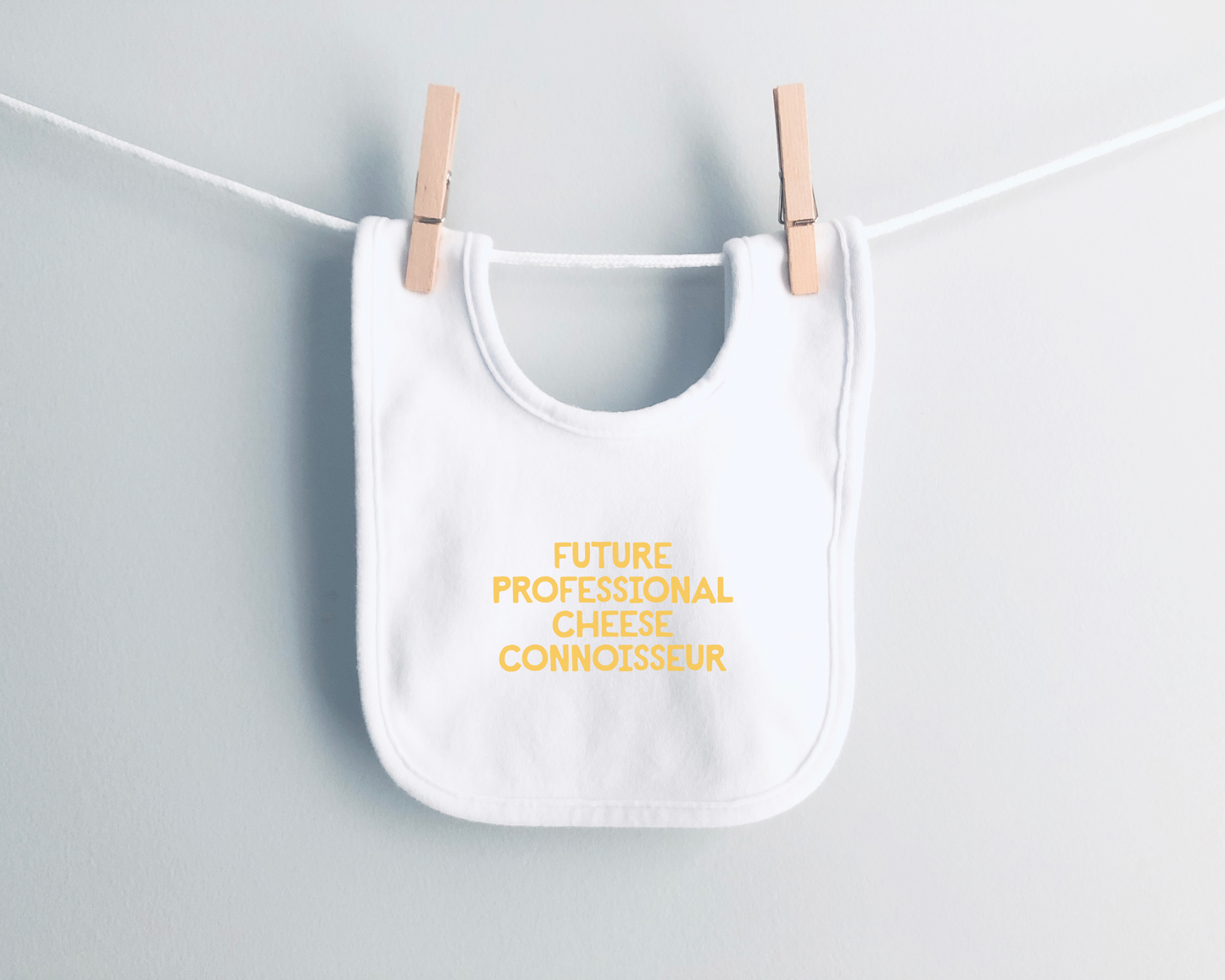 Baby Bib | Future Professional Cheese Connoisseur
