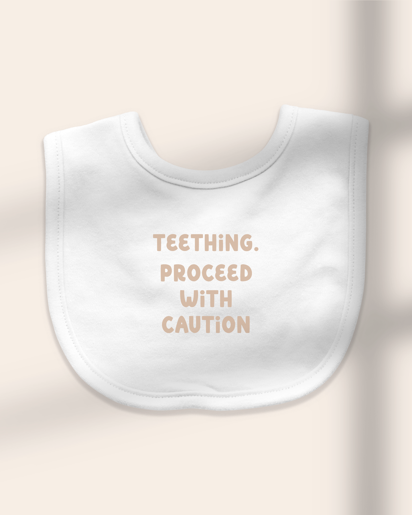 Baby Bib | Teething Proceed With Caution