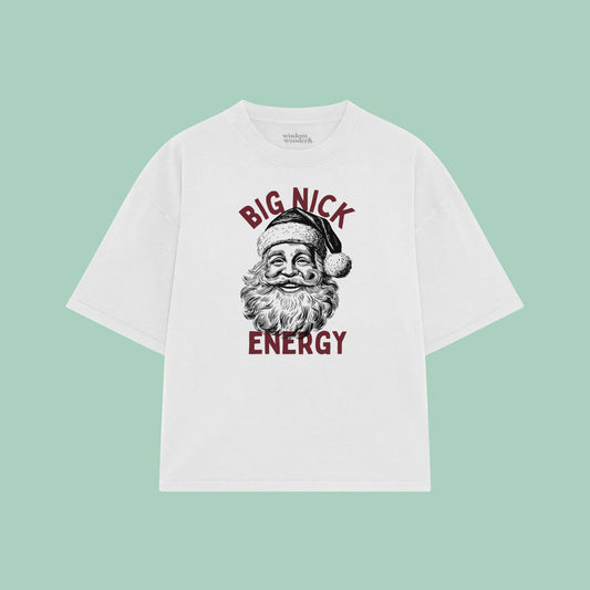 Big Nick Energy | Christmas Boxy T Shirt