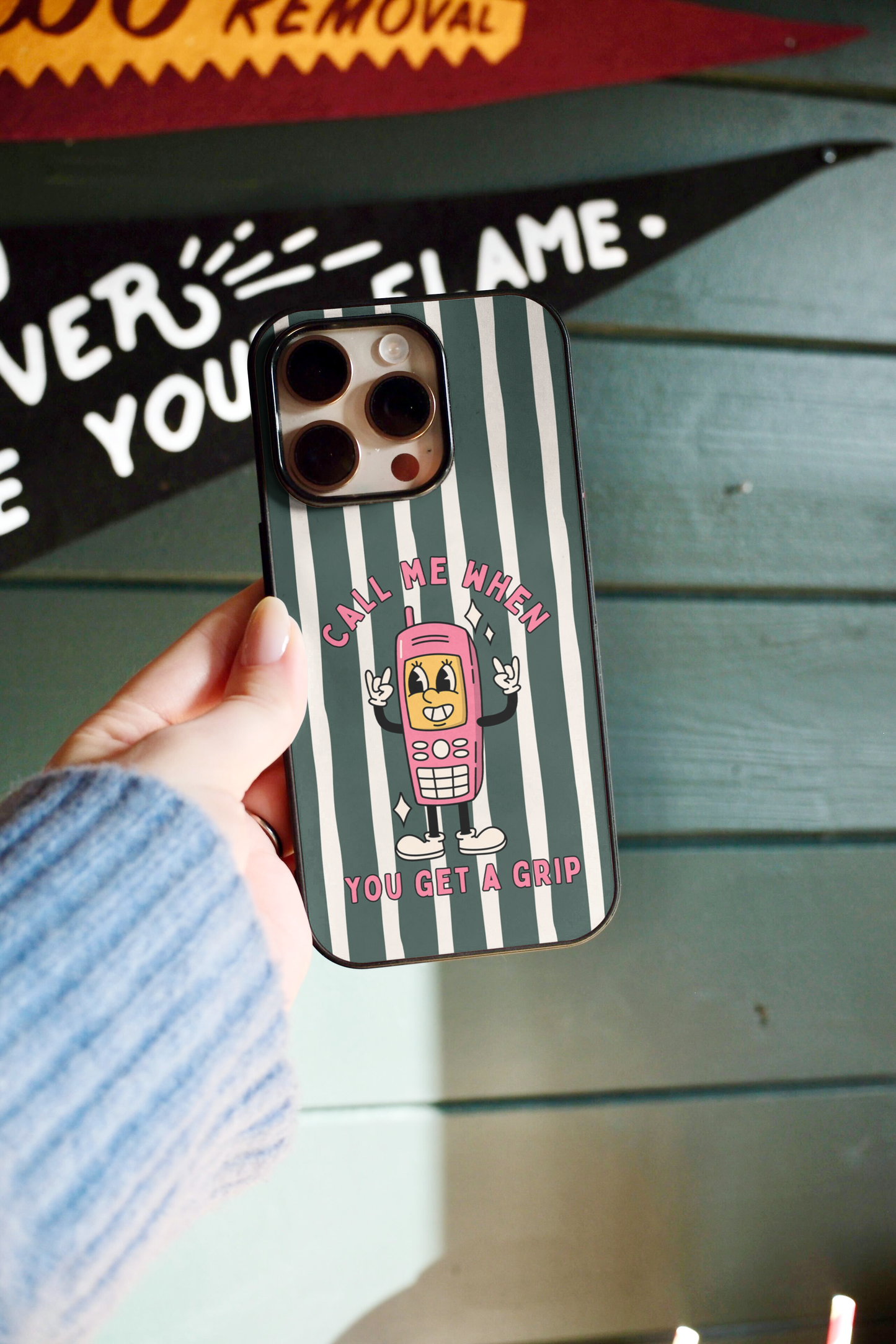 Call Me When You Get A Grip | Phone Case