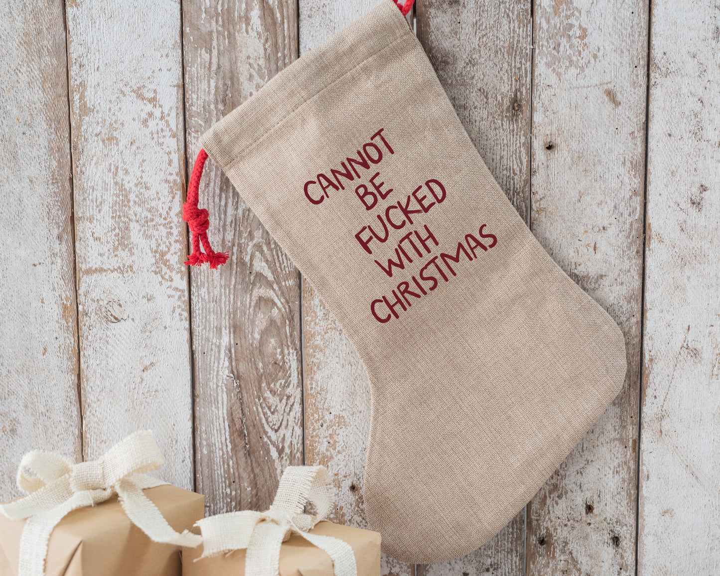 Cannot Be Fucked With Christmas | Christmas Stocking