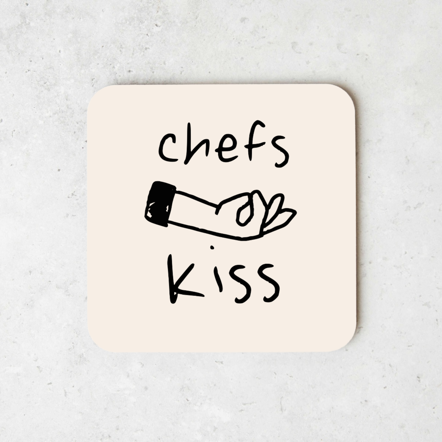 Chefs Kiss | Coaster
