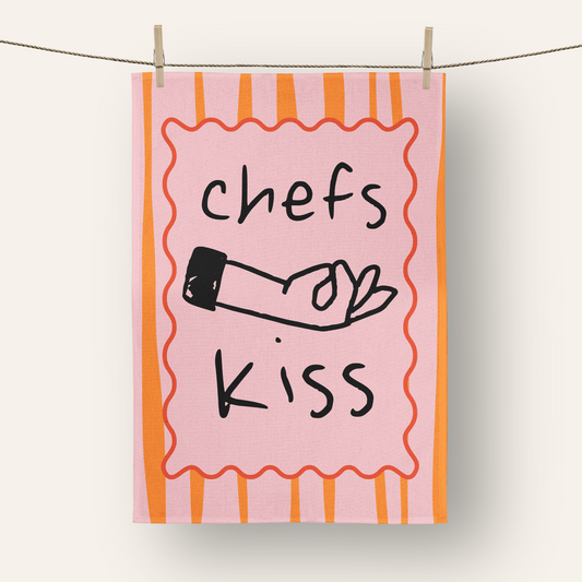 Chefs Kiss | Tea Towel