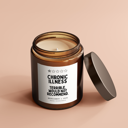 WISDOM & WONDER DESIGNS X POTS UK | Chronic Illness | Candle