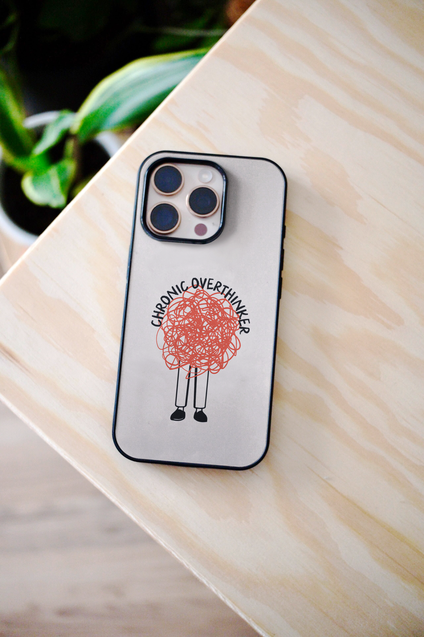 Chronic Overthinker | Phone Case
