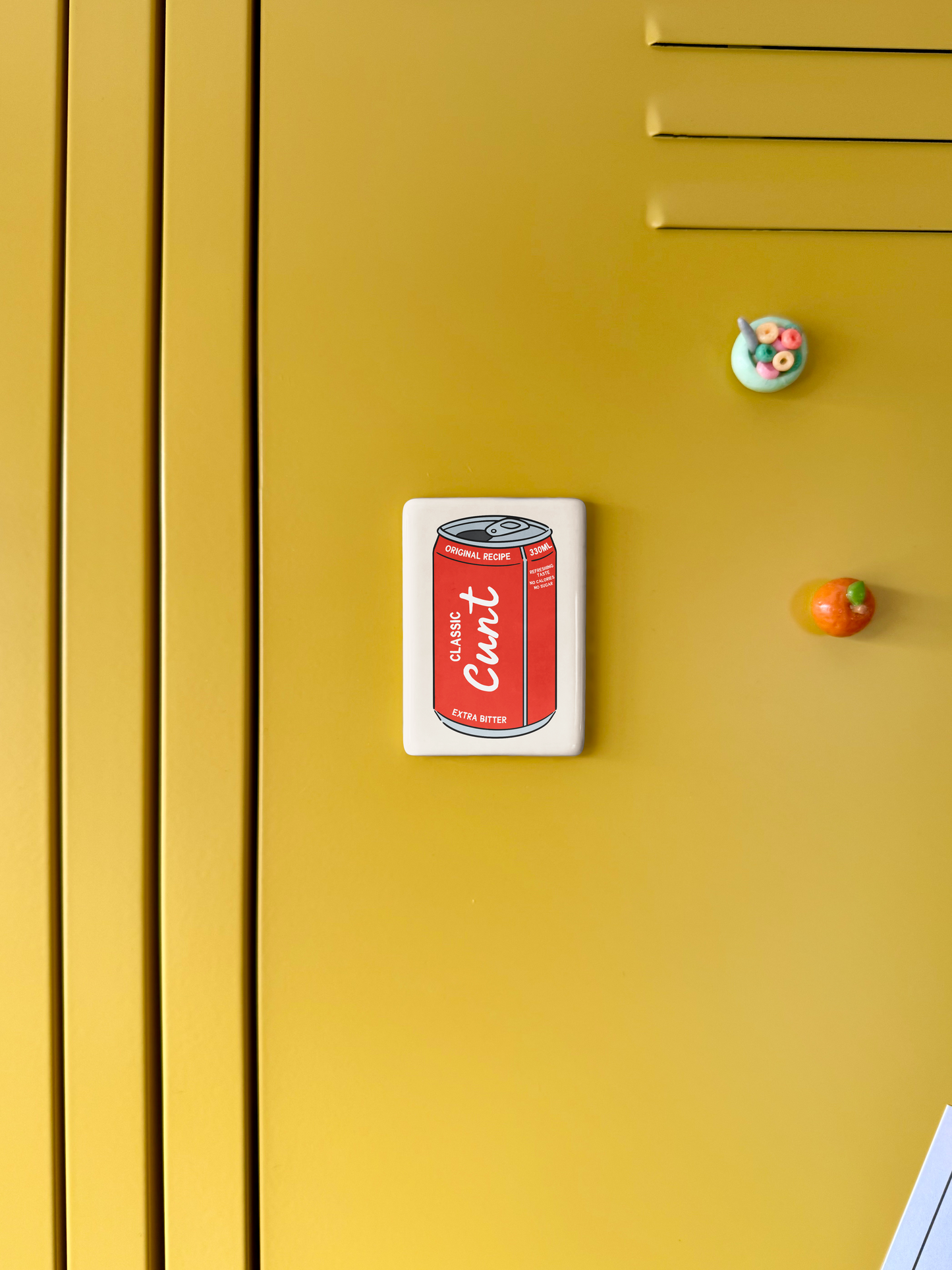 Classic Cunt | Ceramic Magnet