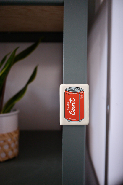 Classic Cunt | Ceramic Magnet