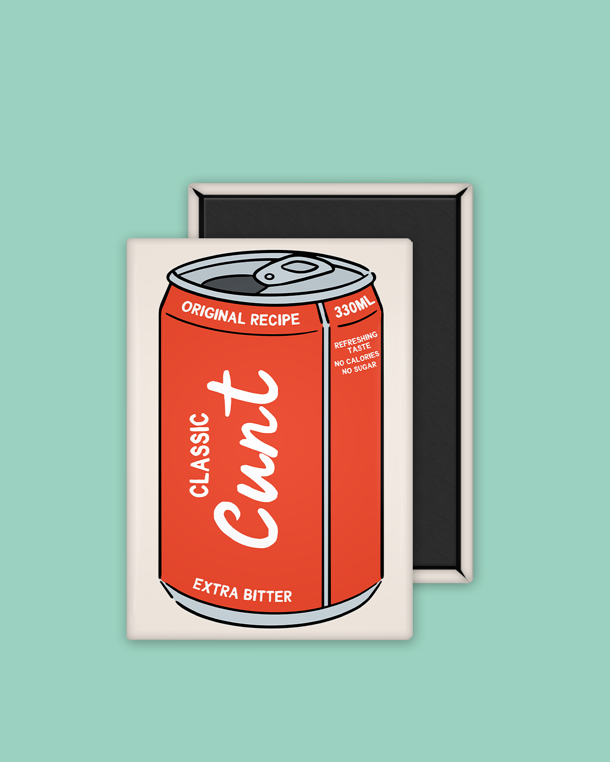 Classic Cunt | Ceramic Magnet