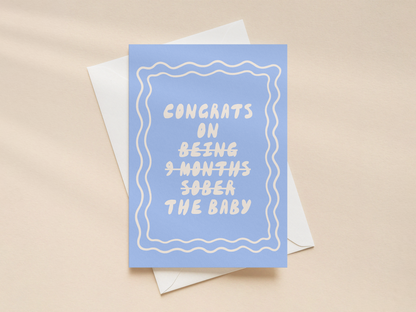 Congrats On The Baby | Greeting Card