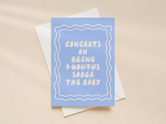 Congrats On The Baby | Greeting Card