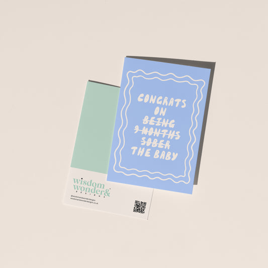 Congrats On The Baby | Greeting Card