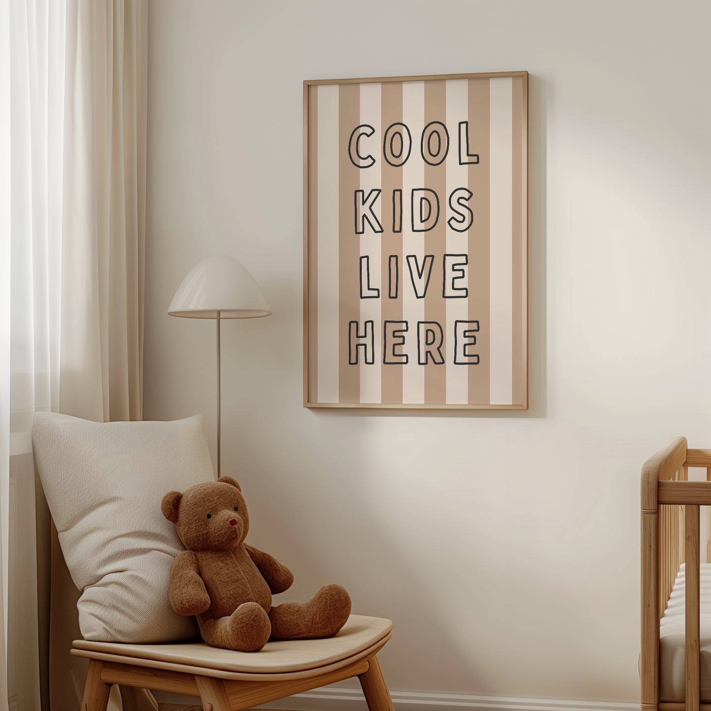 Cool Kids Live Here | Toast and Cream | Art Print