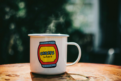 Crisps Whore | Enamel Mug
