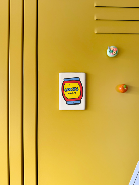 Crisps Whore | Ceramic Magnet