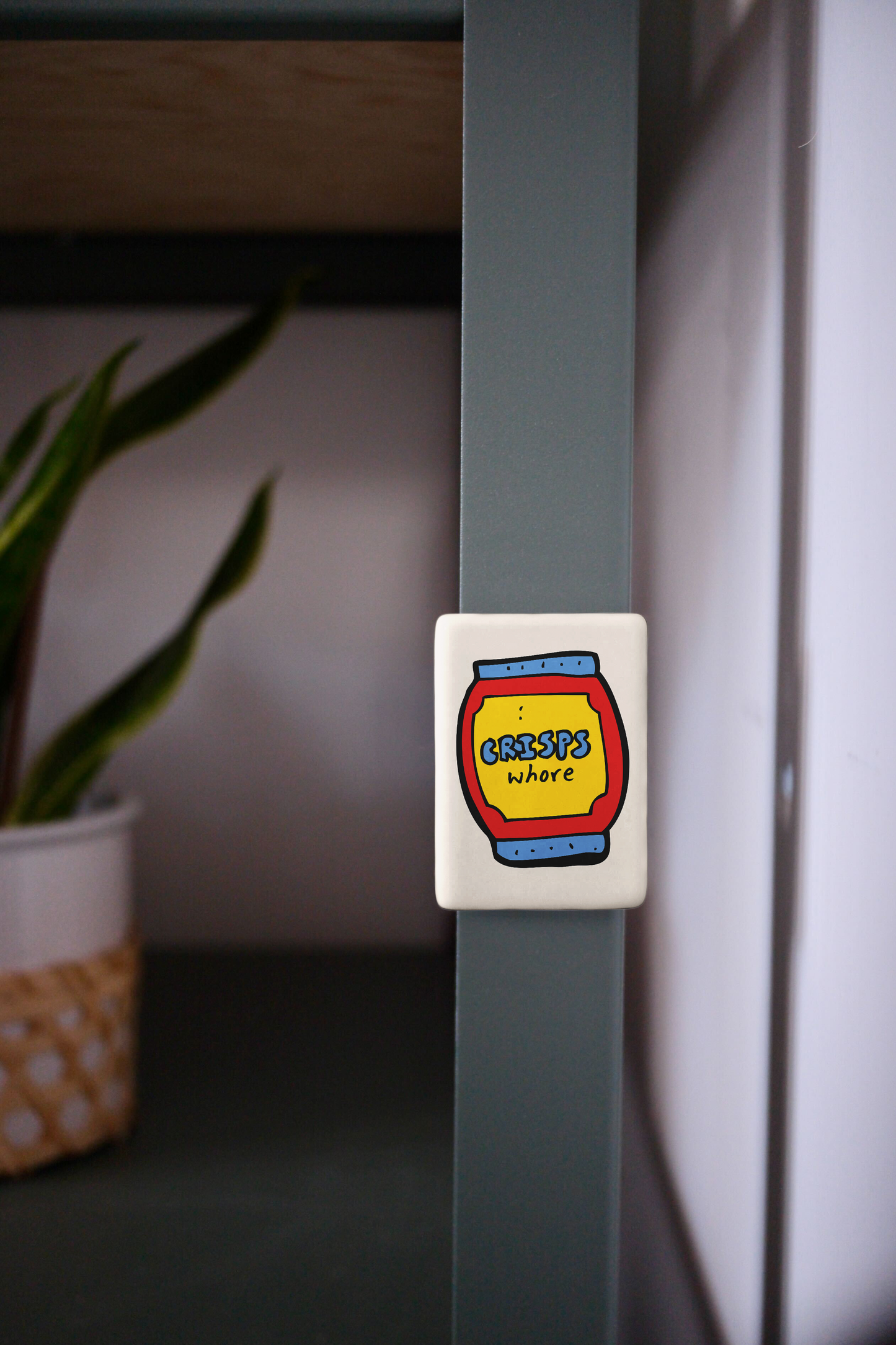 Crisps Whore | Ceramic Magnet