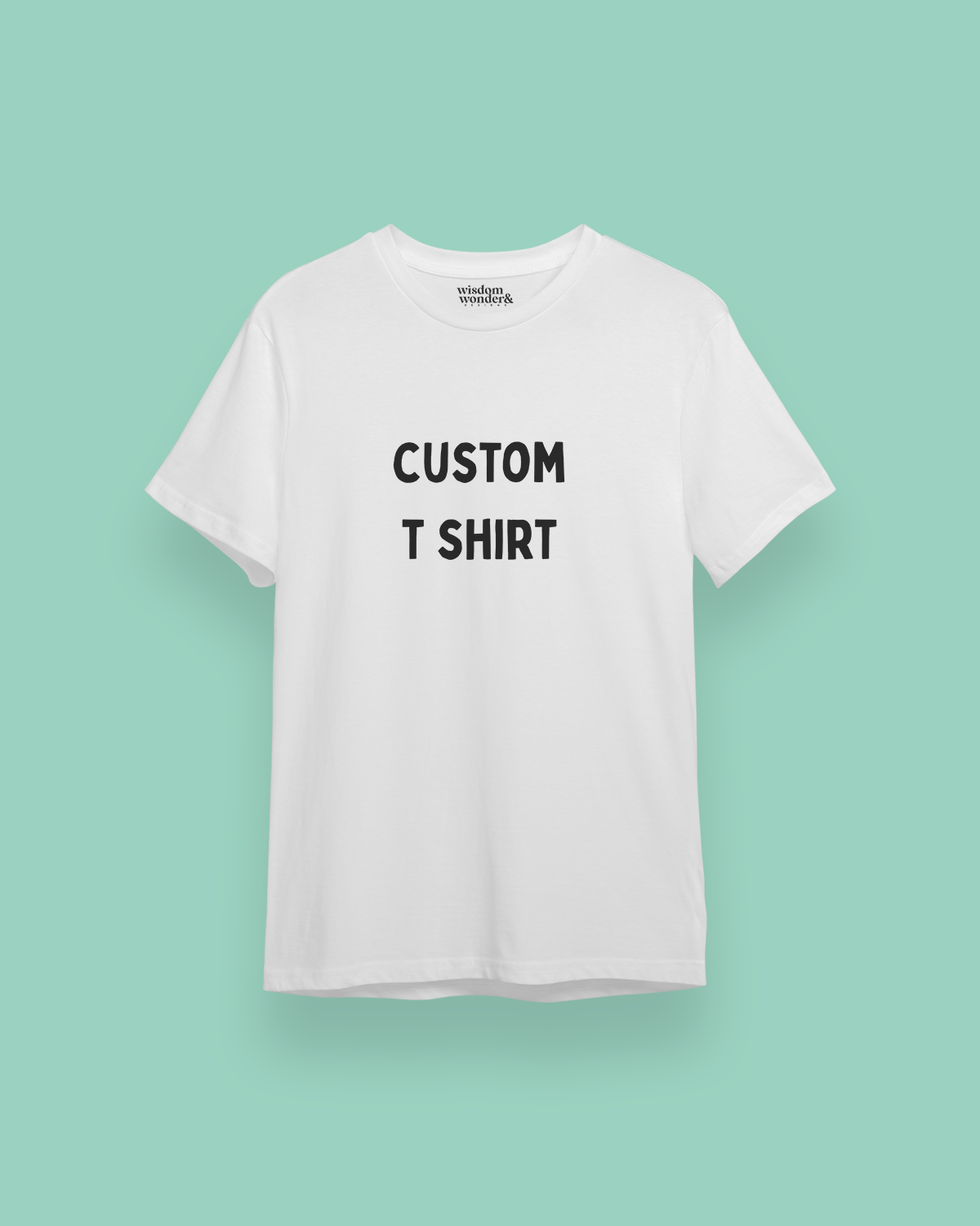 Custom T Shirt | Organic Unisex T Shirt