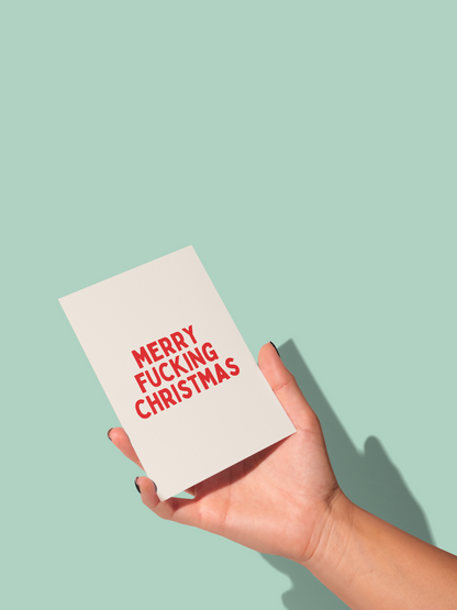 Merry Fucking Christmas | Christmas Card