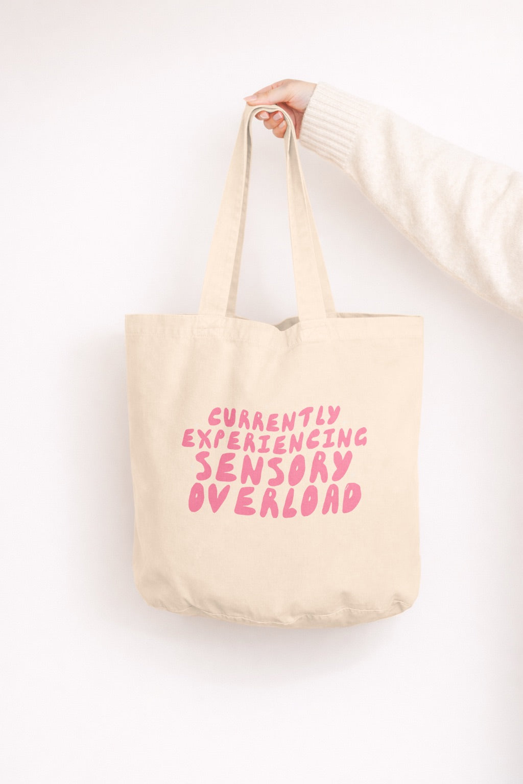 Currently Experiencing Sensory Overload | Tote Bag