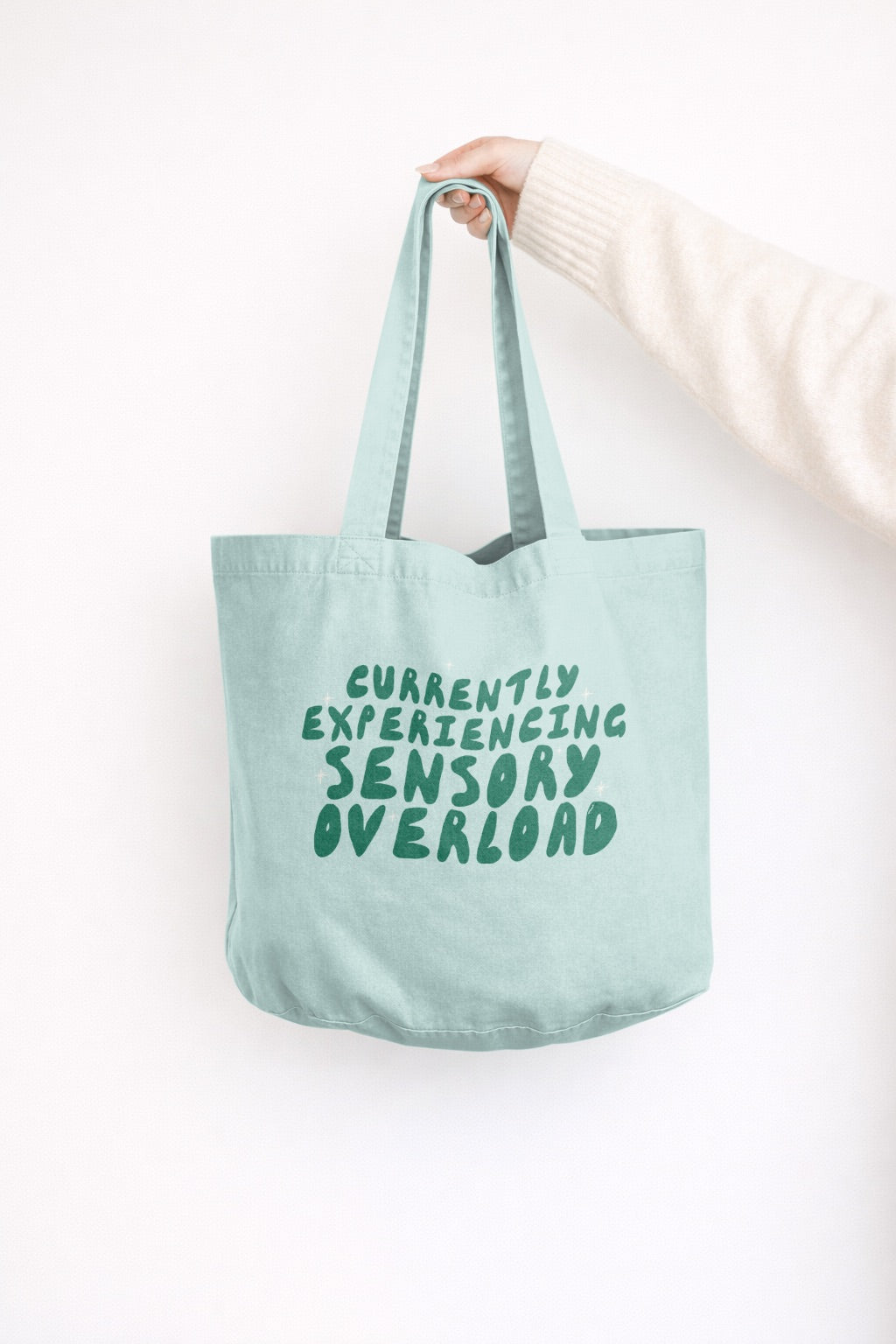 Currently Experiencing Sensory Overload | Tote Bag