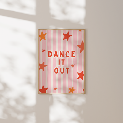 Dance It Out | Lobster & Blush | Art Print