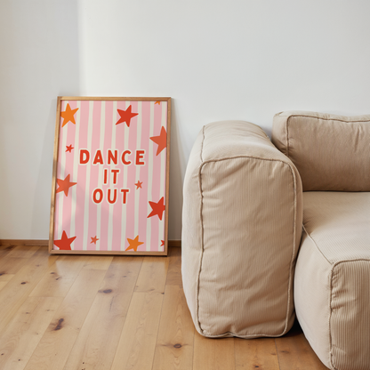 Dance It Out | Lobster & Blush | Art Print