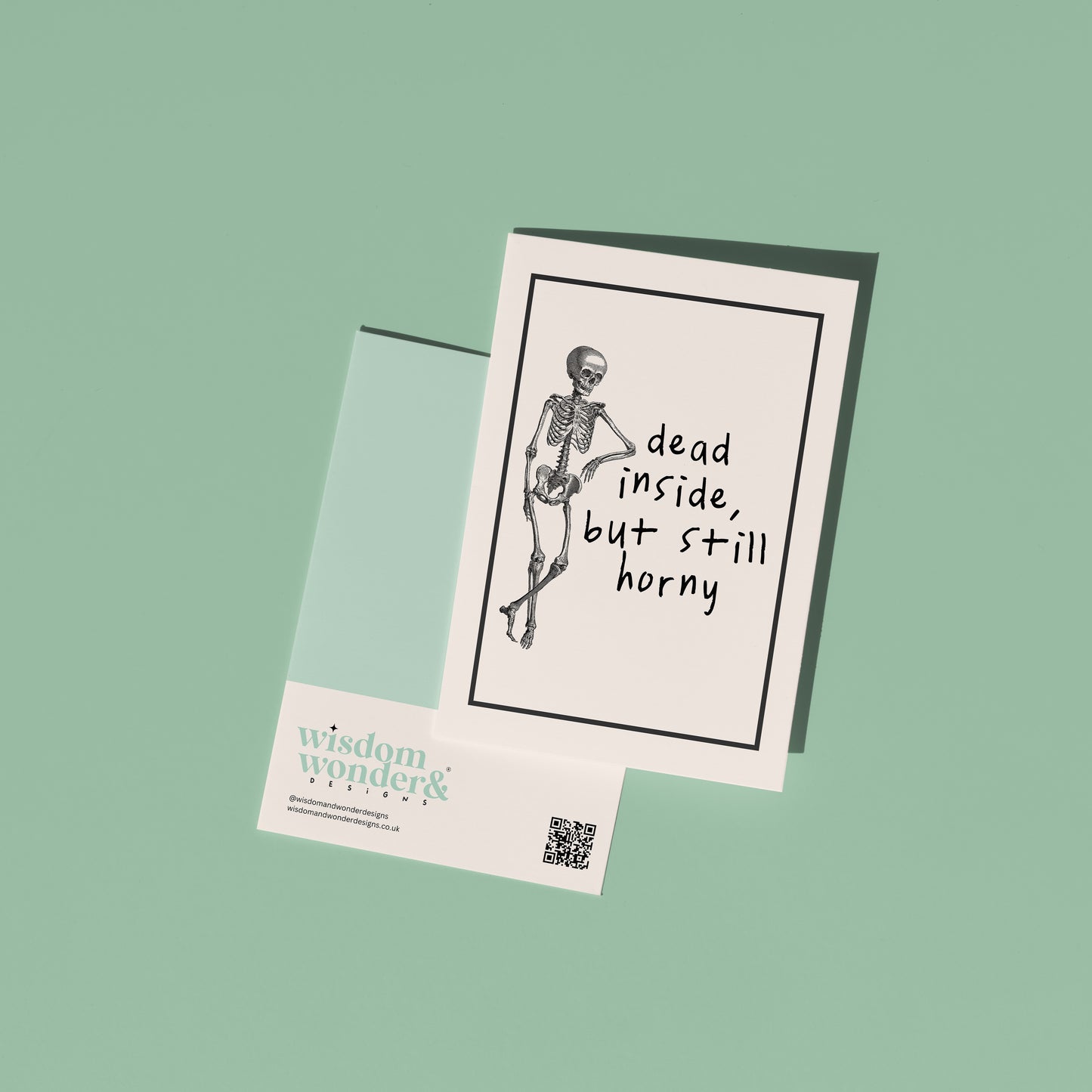 Dead Inside But Still Horny | Greeting Card