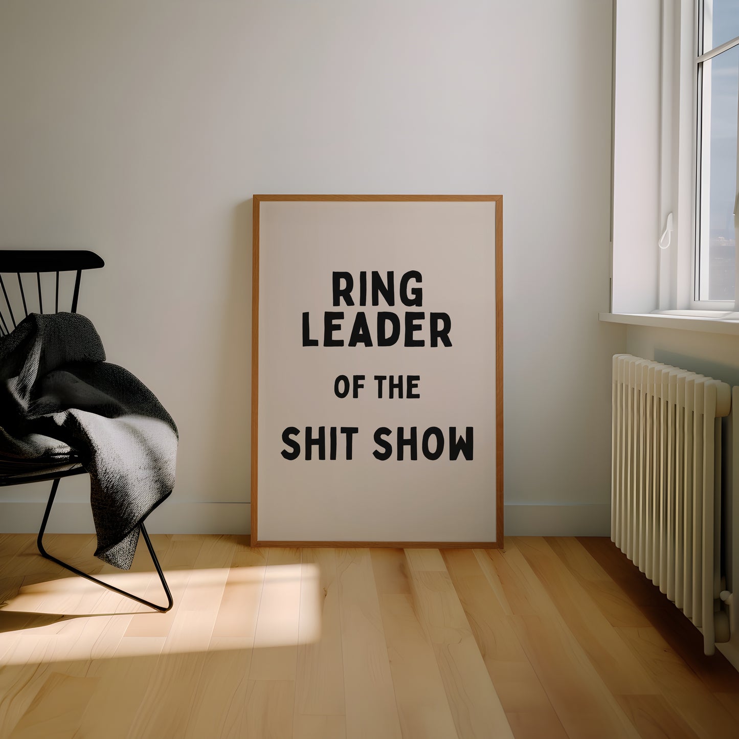 Digital Download | Ring Leader Of The Shit Show | Black and Cream