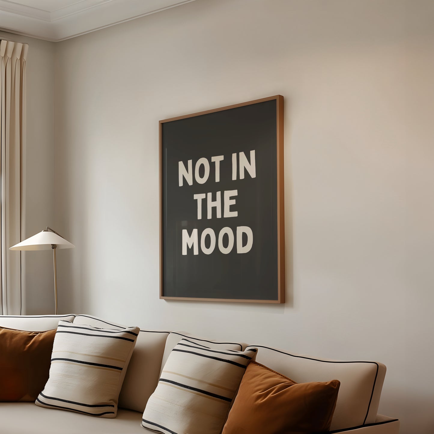 Digital Download | Not In The Mood | Cream and Charcoal