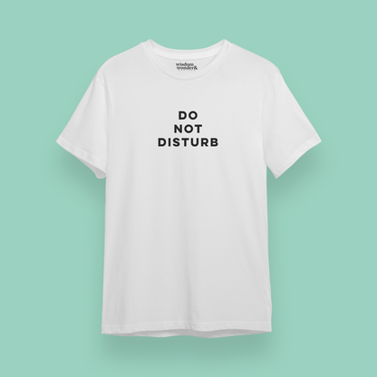 WISDOM & WONDER X HEY WONDER | Do Not Disturb | Organic Unisex T Shirt