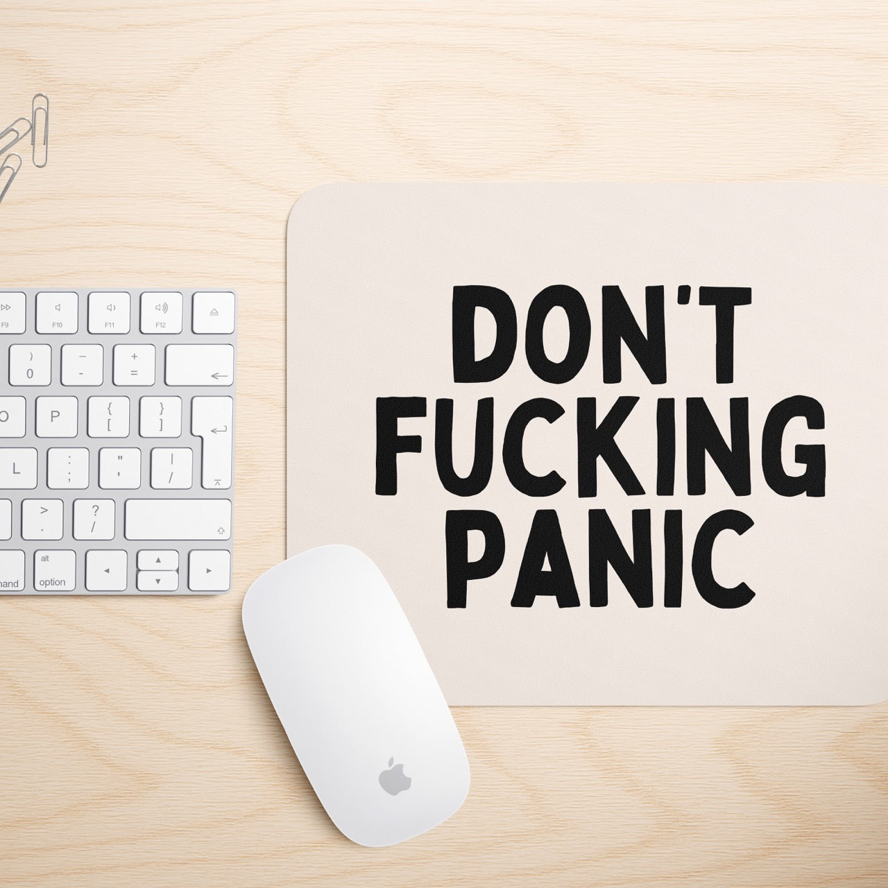 Don't Fucking Panic | Mouse Mat