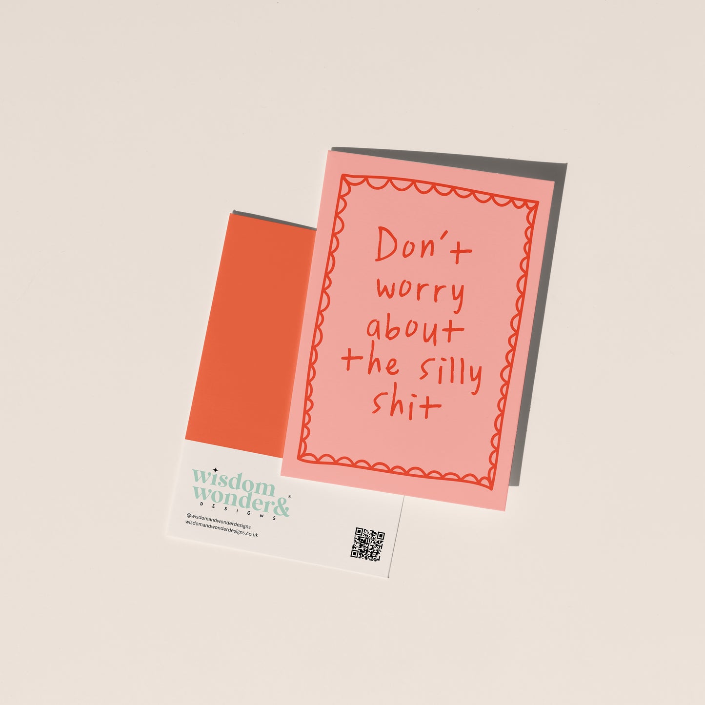 Don't Worry About The Silly Shit | Greeting Card