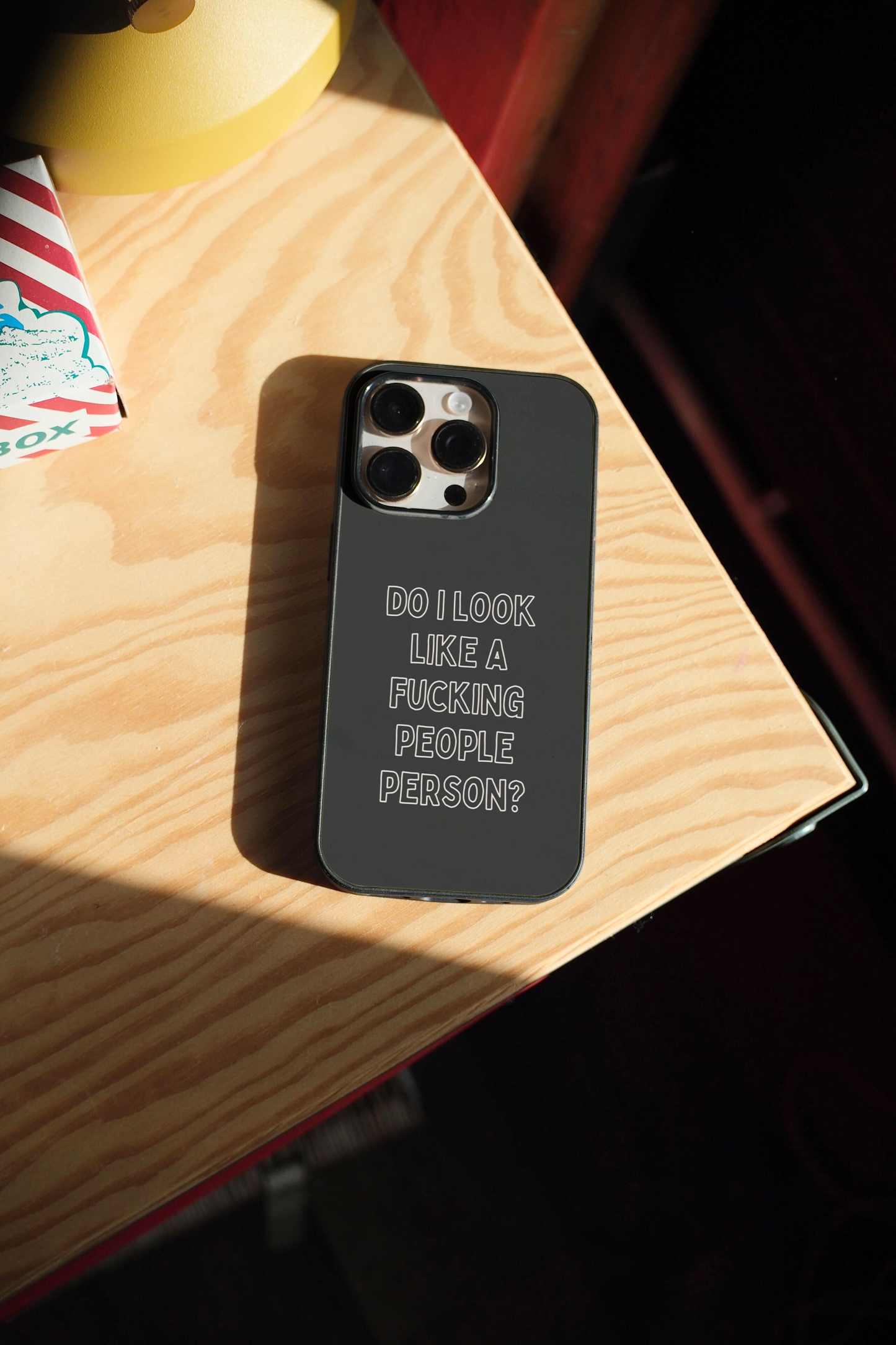 Do I Look Like A Fucking People Person | Phone Case