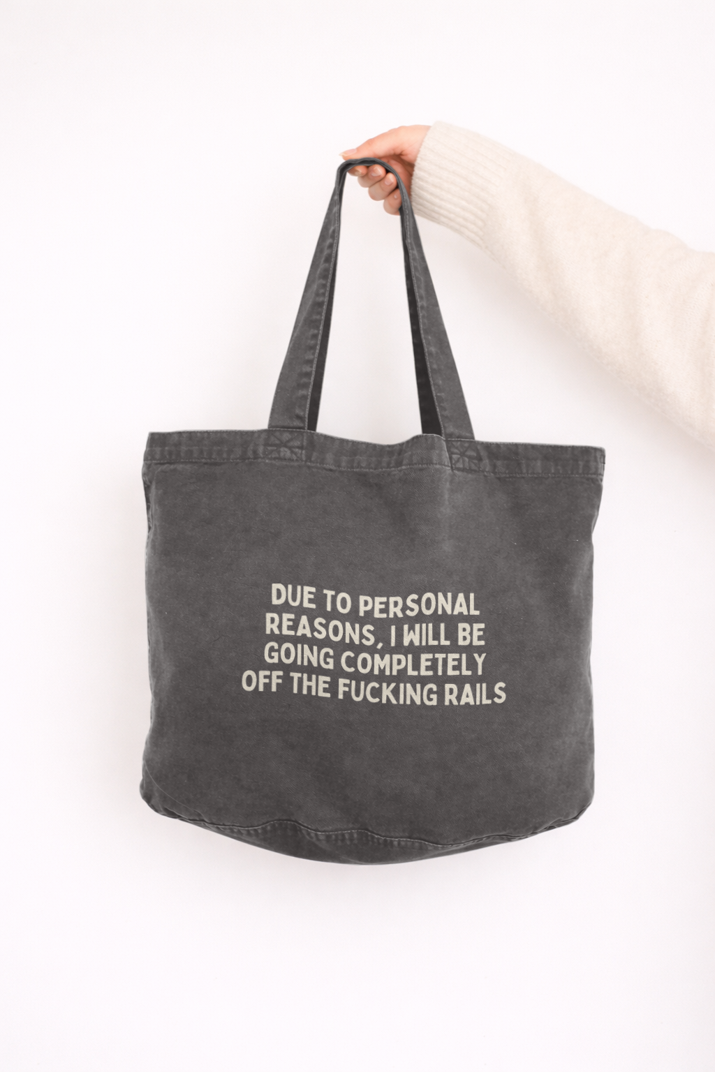 Due To Not Wanting To, I Will Not. Thanks | Tote Bag