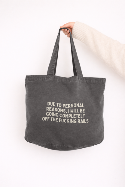Due To Personal Reasons | Tote Bag