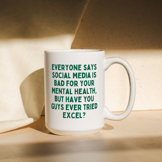 Everyone Says Social Media Is Bad For Your Mental Health | Mug
