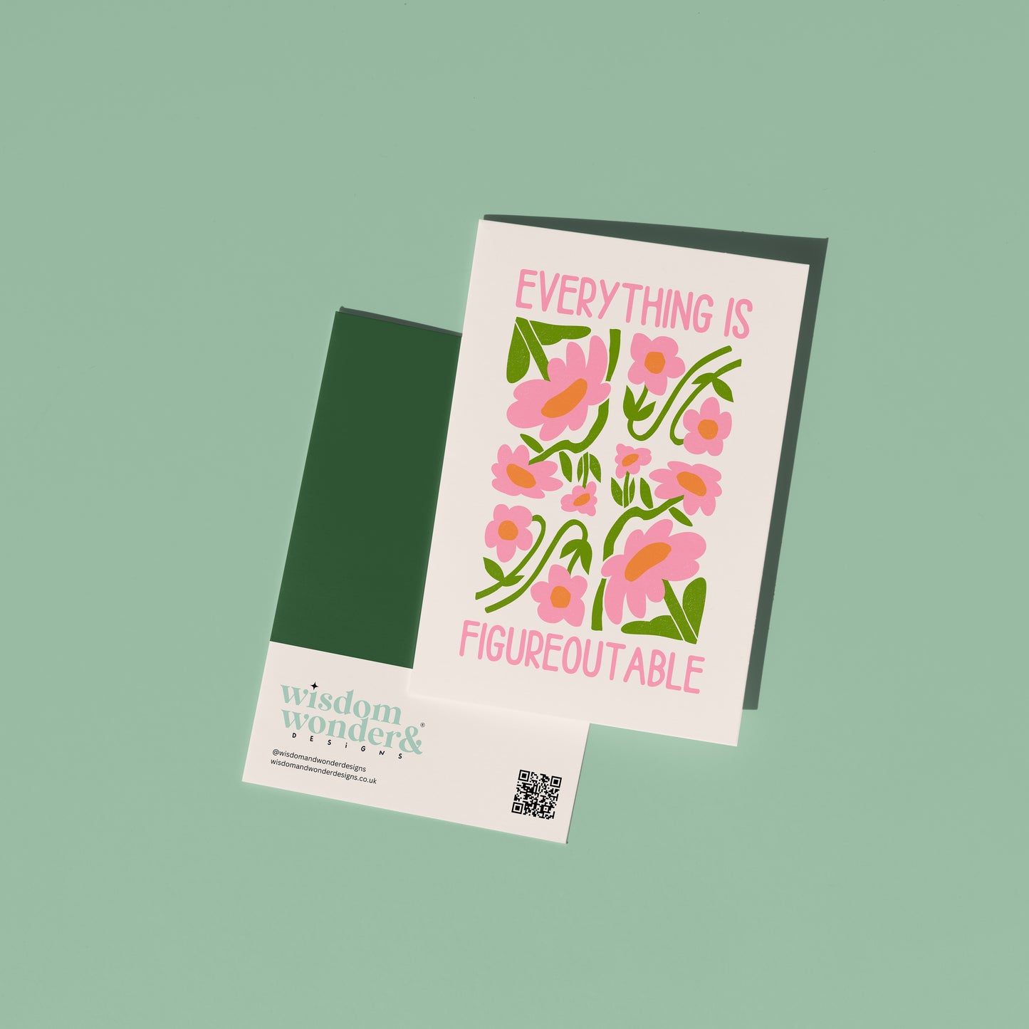 Everything Is Figureoutable | Greeting Card