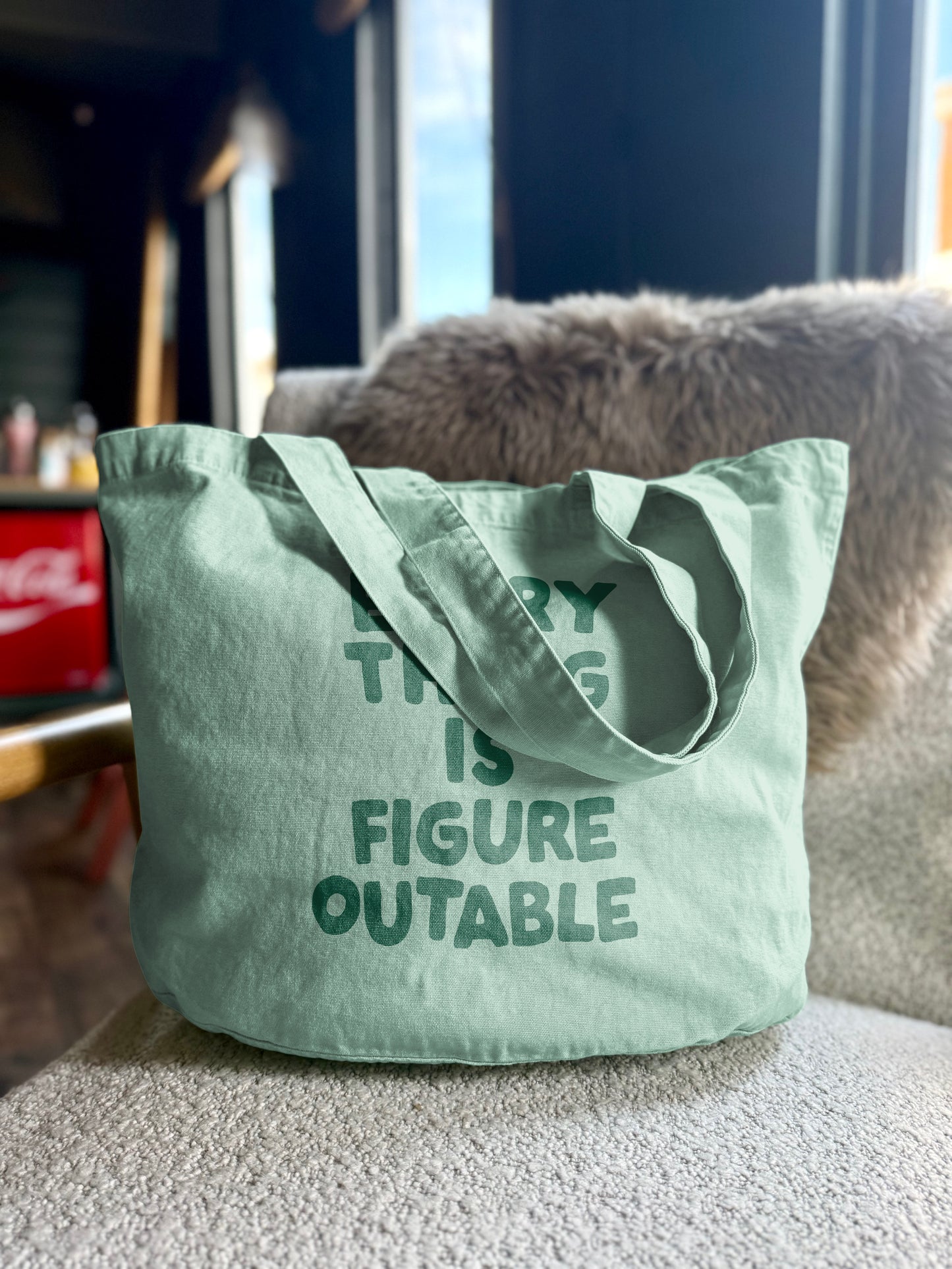 Everything Is Figureoutable | Tote Bag