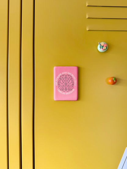 For Someone With Two Brain Cells | Ceramic Magnet