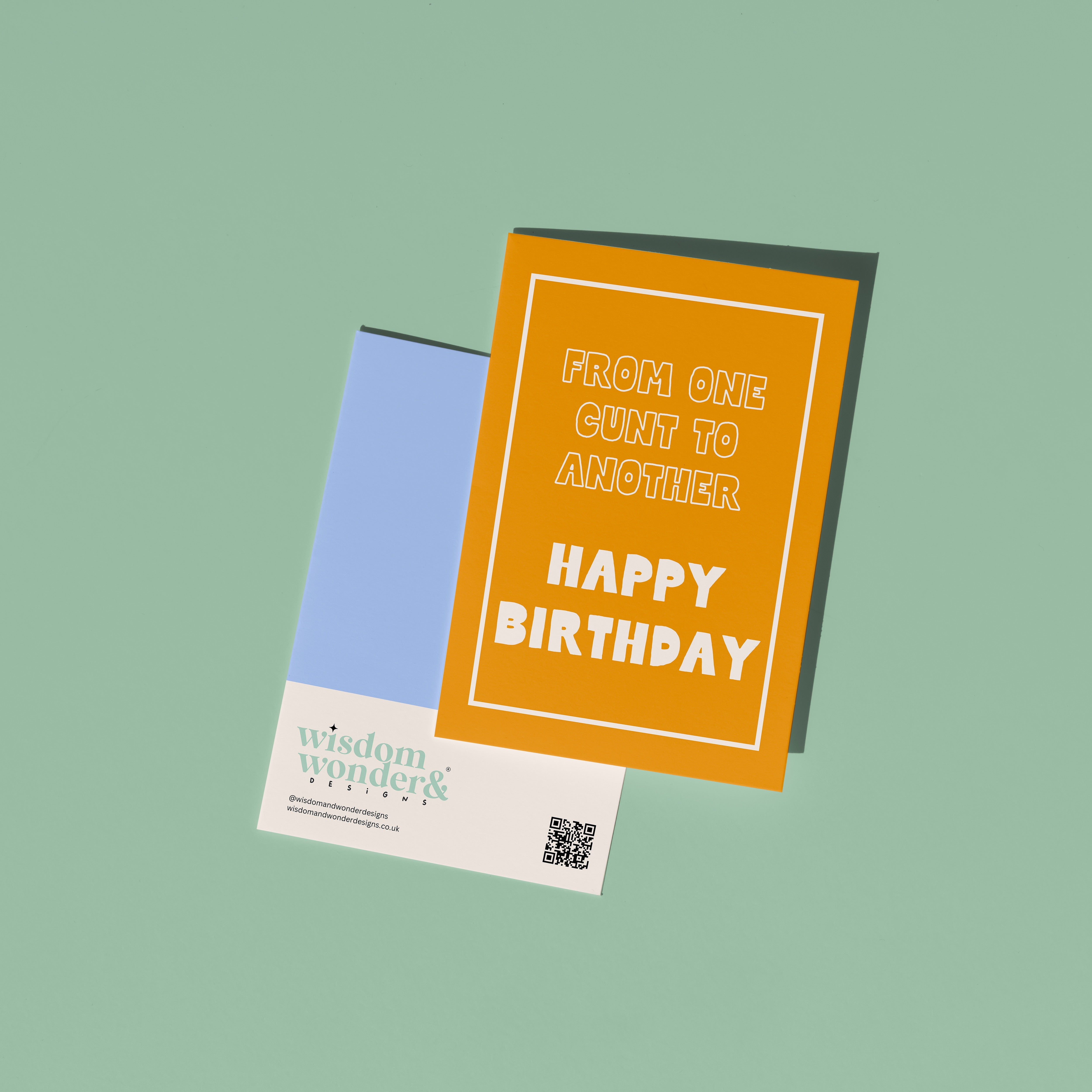 From One Cunt To Another | Greeting Card