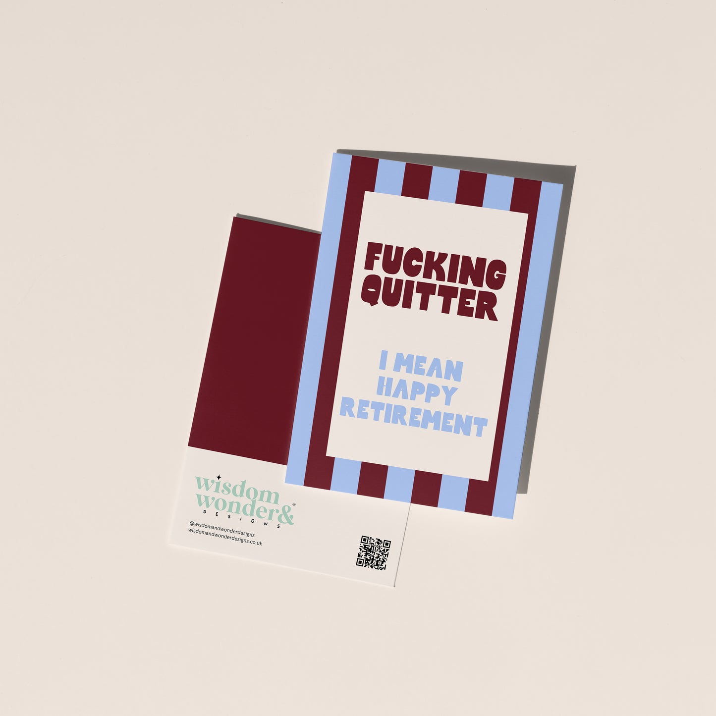 Fucking Quitter | Greeting Card