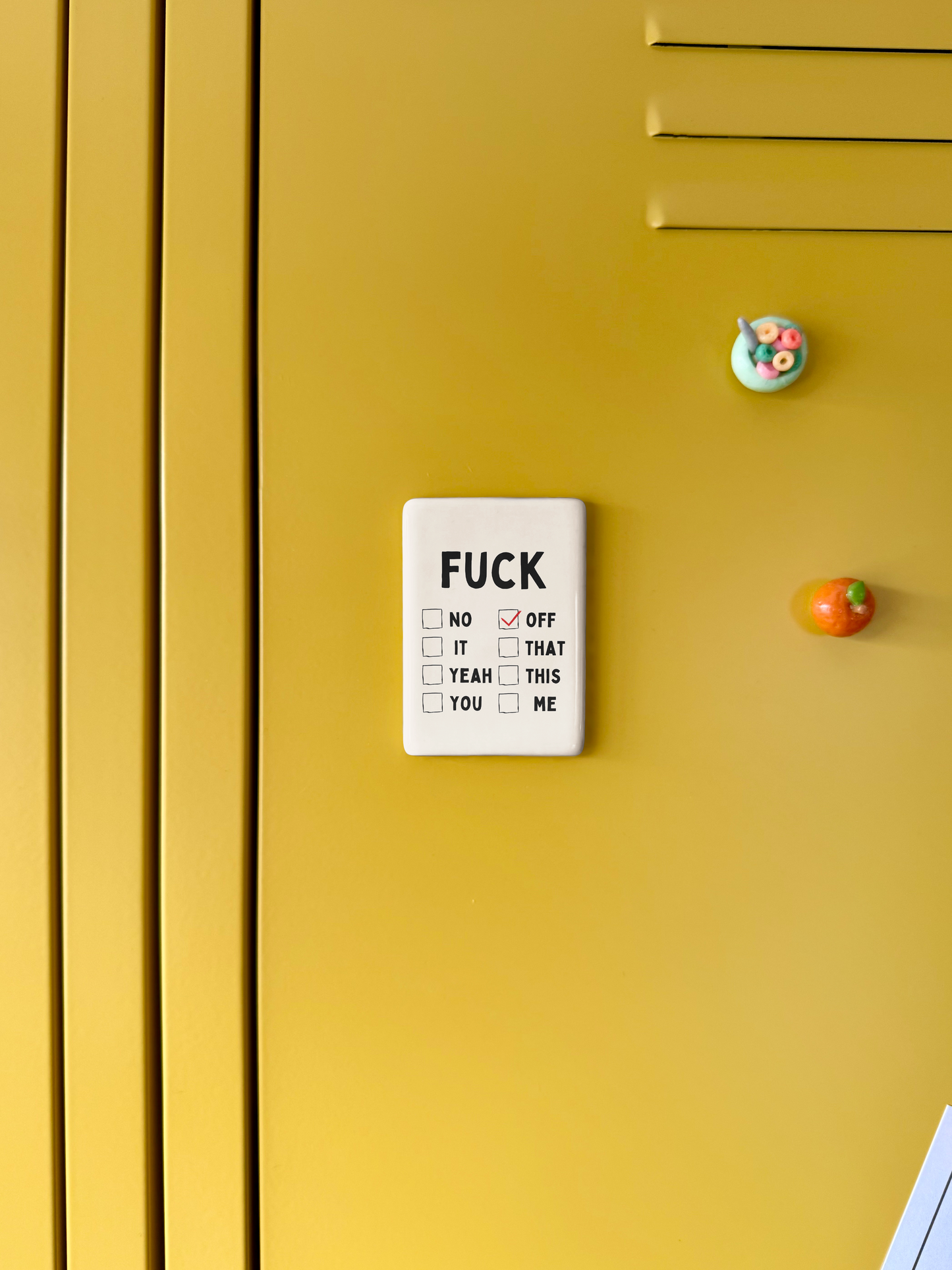 Fuck | Ceramic Magnet