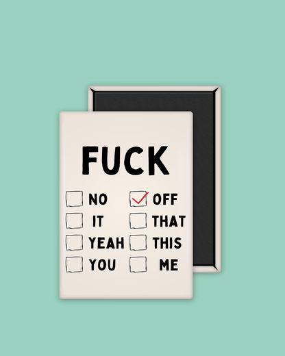 Fuck | Ceramic Magnet