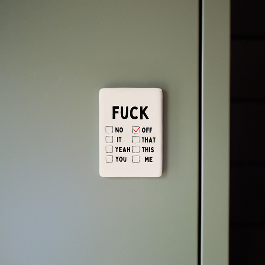 Fuck | Ceramic Magnet