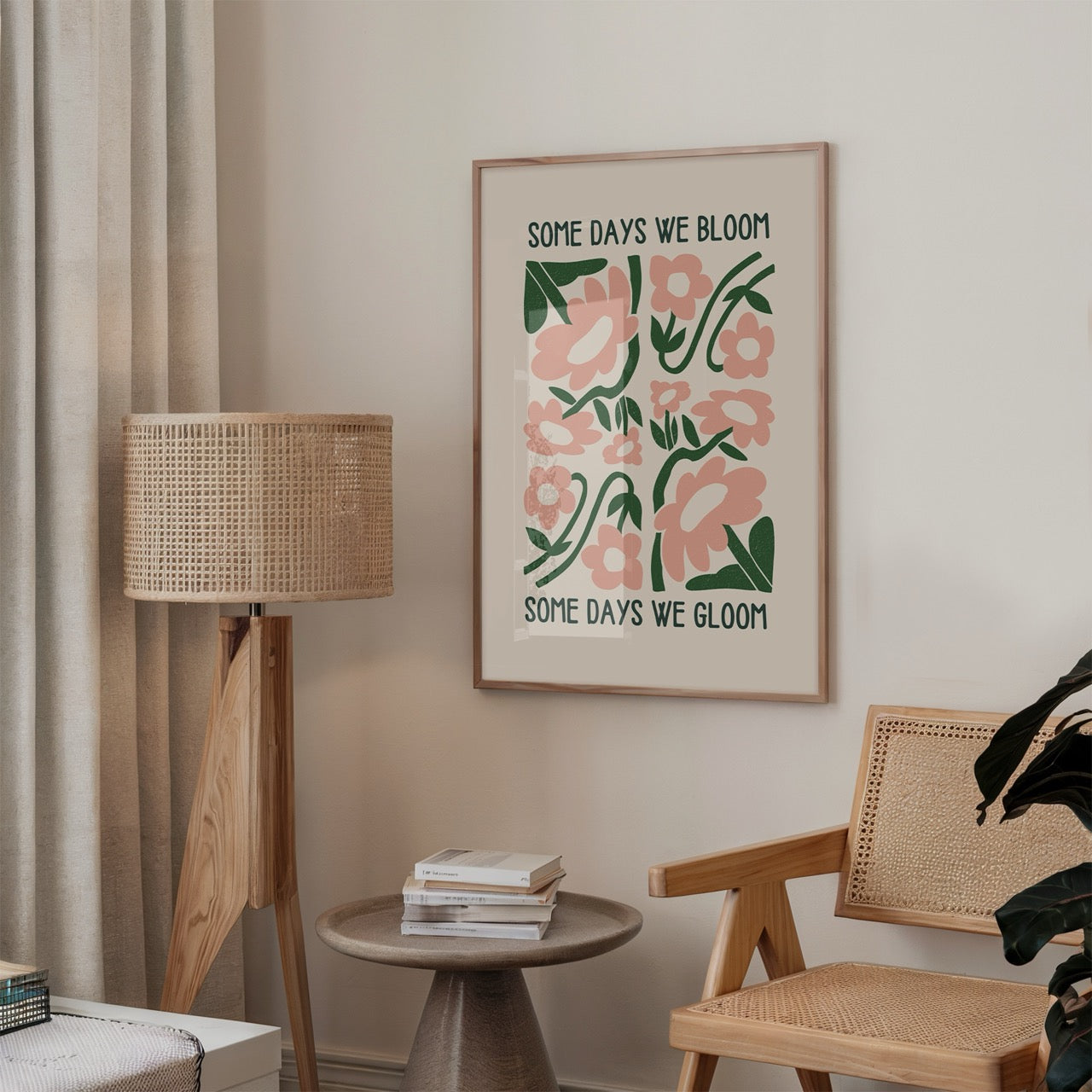 Some Days We Bloom Some Days We Gloom | Art Print
