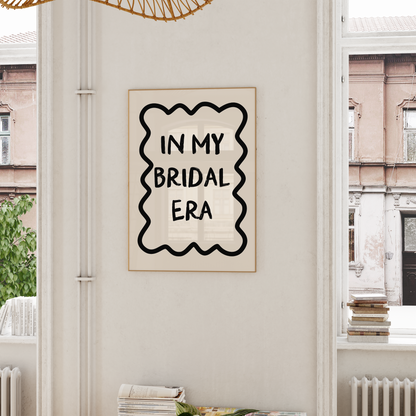 WISDOM & WONDER DESIGNS X GEORGINA ROSE EVENTS | In My Bridal Era | Wall Art Print