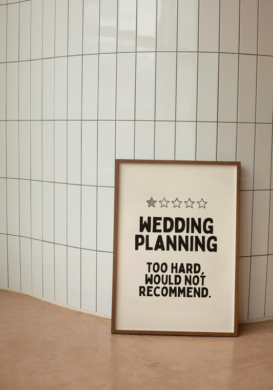 WISDOM & WONDER DESIGNS X GEORGINA ROSE EVENTS | Wedding Planning | Wall Art Print