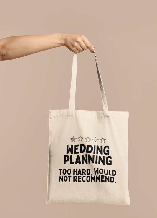 Wisdom & Wonder Designs x Georgina Rose Events | Wedding Planning | Cotton Tote Bag