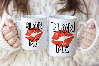 Wisdom & Wonder Designs x Georgina Rose Events | Blow Me | Ceramic Mug